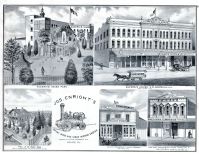 M. Wolf, Esq., Jones and Reardon Livery Stable, James Hagan, Auzerais House Park, S. W. Churchill, Santa Clara County 1876